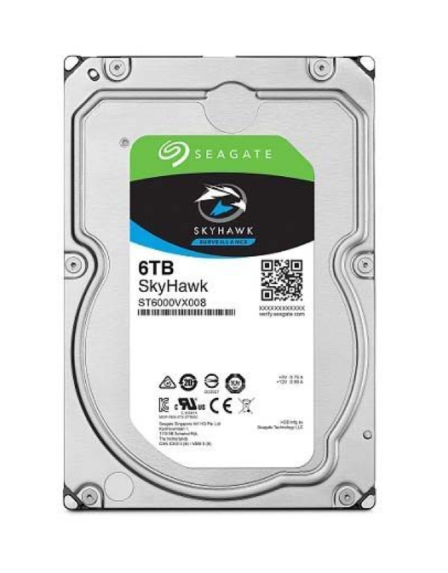 Sərt Disk SEAGATE SKYHAWK 6TB HDD (ST6000VX008)